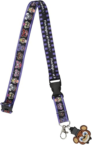 Miniatura 1 de Five Nights at Freddy's Original and Funtime Characters - Cordón morado