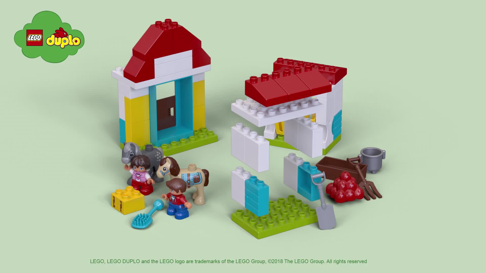 lego duplo town farm pony stable 10868