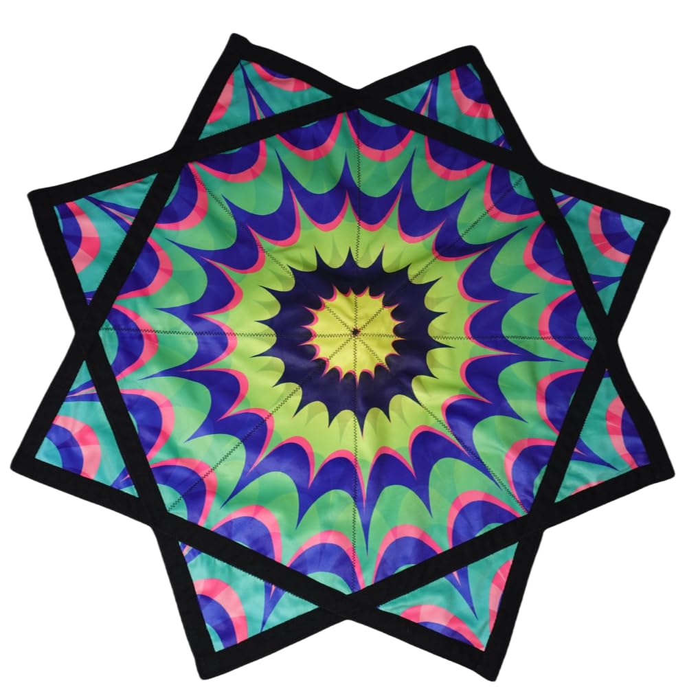 Flowstar Spinner De Tela Para Principiantes - Juguete Giratorio De 27 Pulgadas, Varios Diseños