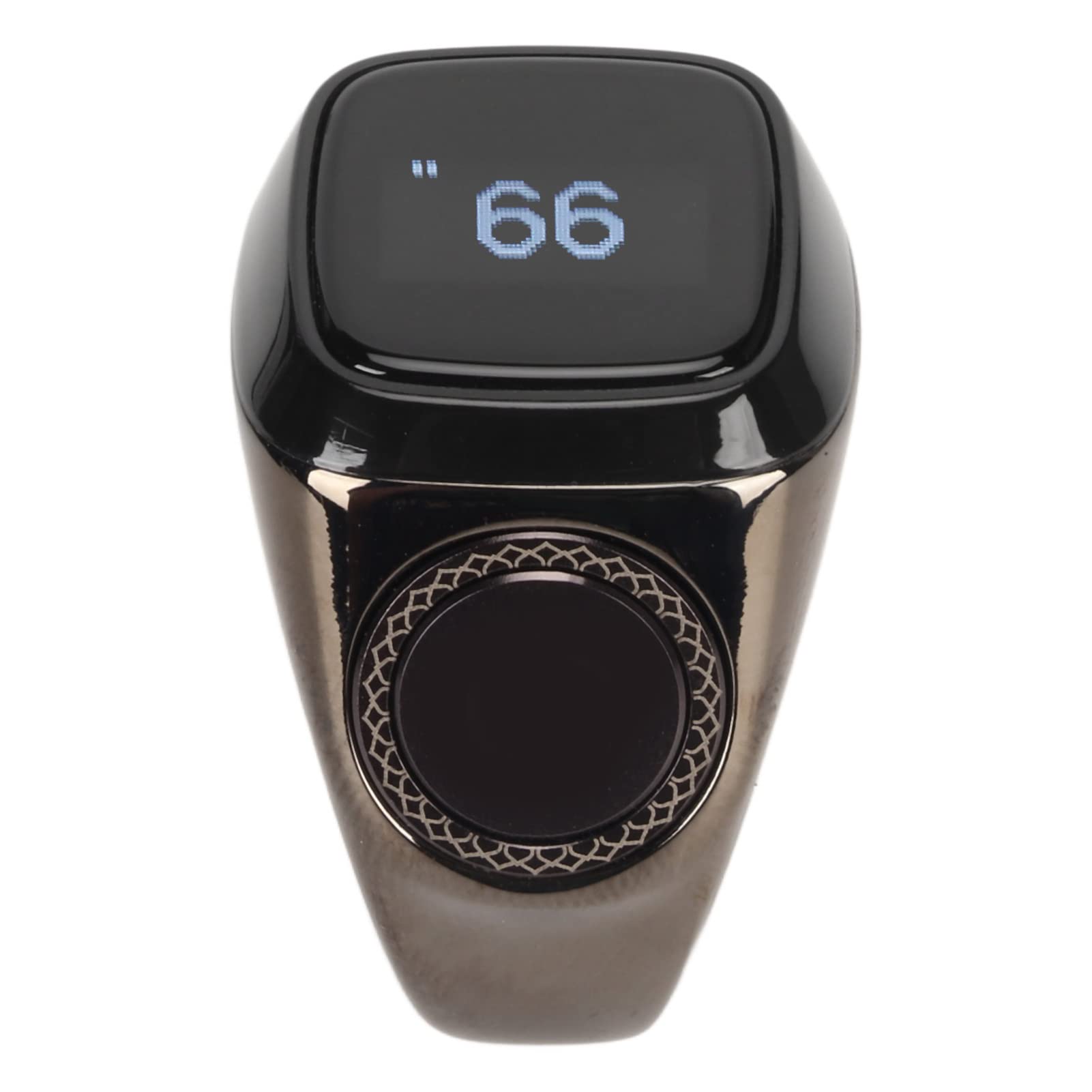 Anillo Contador Electrónico Pantalla Digital Inteligente para Seguimiento de Pasos, con Estuche de Carga para 5.1, iOS 10.0+, Diseño Portátil para Uso Diario