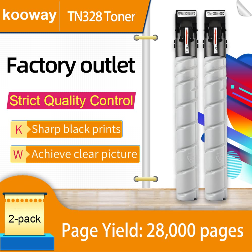 Amazon.co.jp: kooway 互換トナーカートリッジ TN328 TN328K AAV8130 
