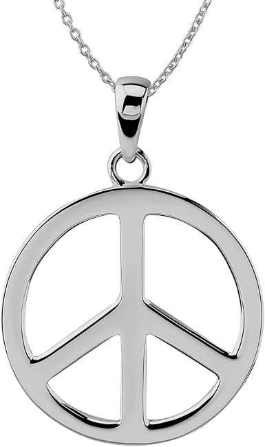 Hawaiian Silver Jewelry Peace Sign 