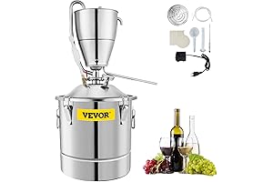 VEVOR Alcohol Distiller for Home - 8 Gallon Moonshine Making Kit
