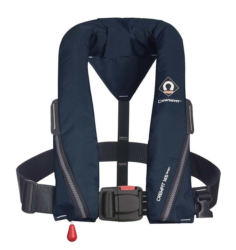 Crewfit 9010NBA - Chaleco Salvavidas Deportivo para Coche, Color Azul Marino