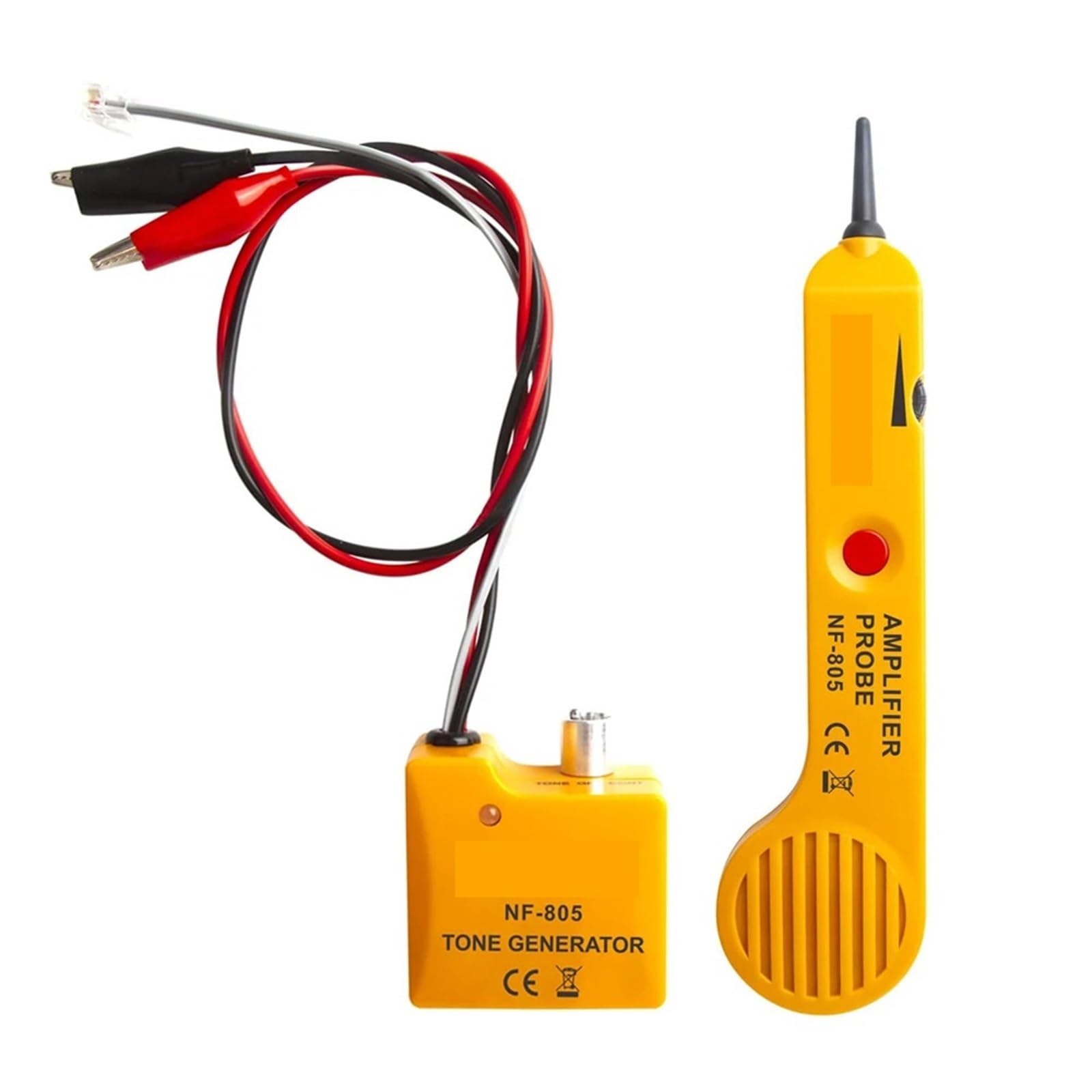 Generador de tonos for comprobador cables NF-805, rastreador alta precisión, amplificador inductivo con volumen ajustable - Omni-Check