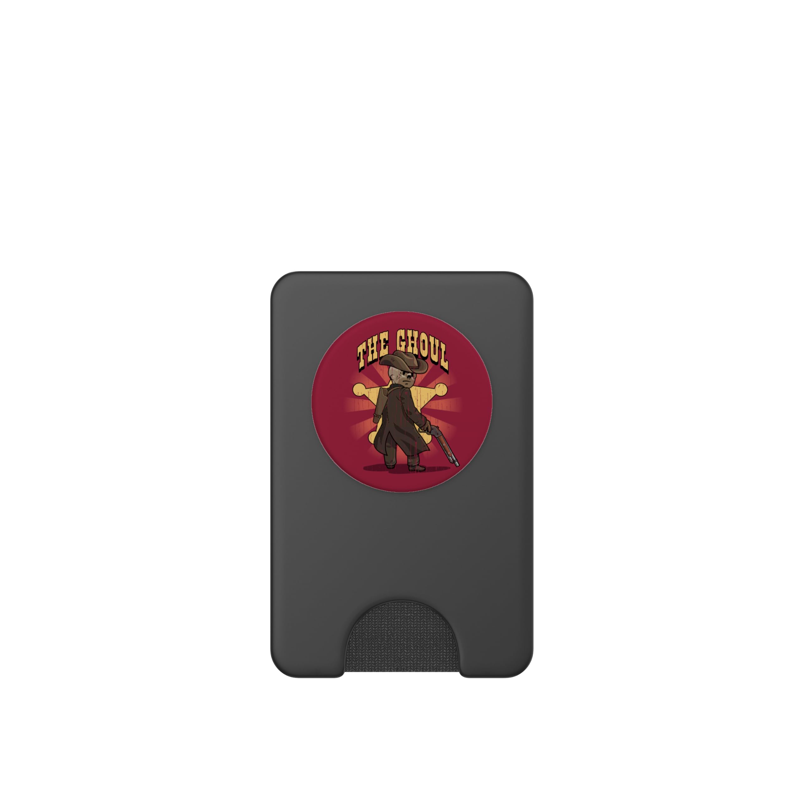 Fallout - The Ghoul Vault Boy PopSockets PopWallet for MagSafe, Black - Image 2