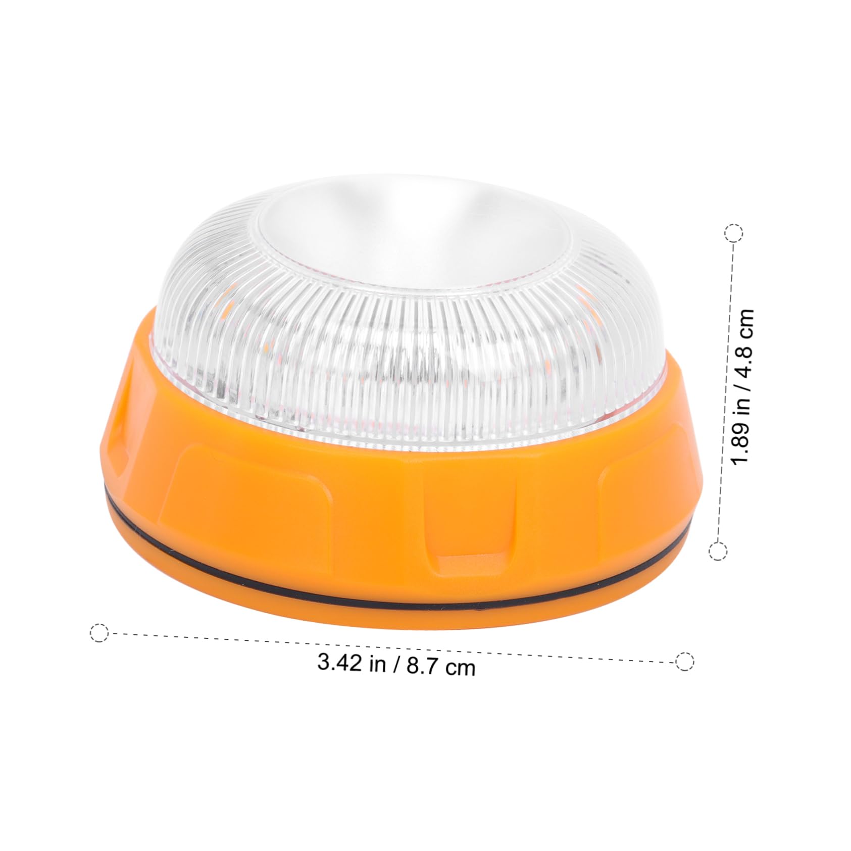 2piezas Luz Led De Emergencia Para Automóviles Señalización Amarilla y Resistente Luz Intermitente Para Vehículos Situaciones De Emergencia