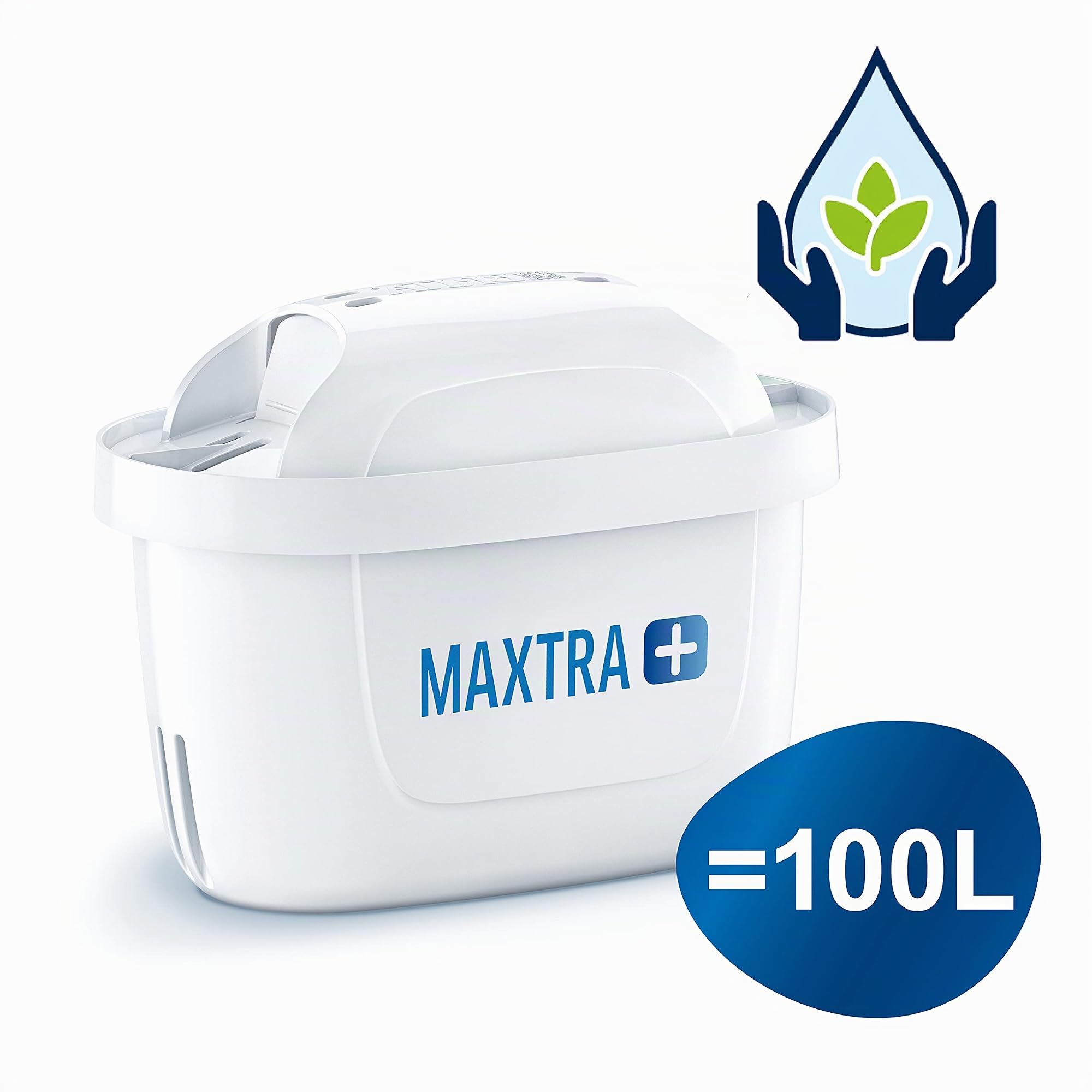 Brita Carafe filtrante Aluna Bleue + 1 Filtre MAXTRA+, réduit Le calcaire, Le Chlore et Le Plomb pour Une Eau du Robinet Plus Pure, sans BPA.