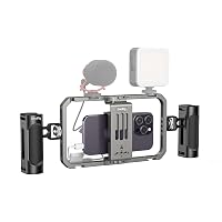 SMALLRIG Kit di Attrezzatura Video per Telefoni Cellulari Tutto in Uno per Creatori