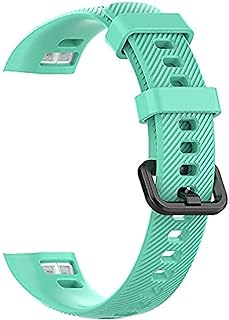 Silicone Honor band (4 - 5) Replacement Strap - Light Turquoise