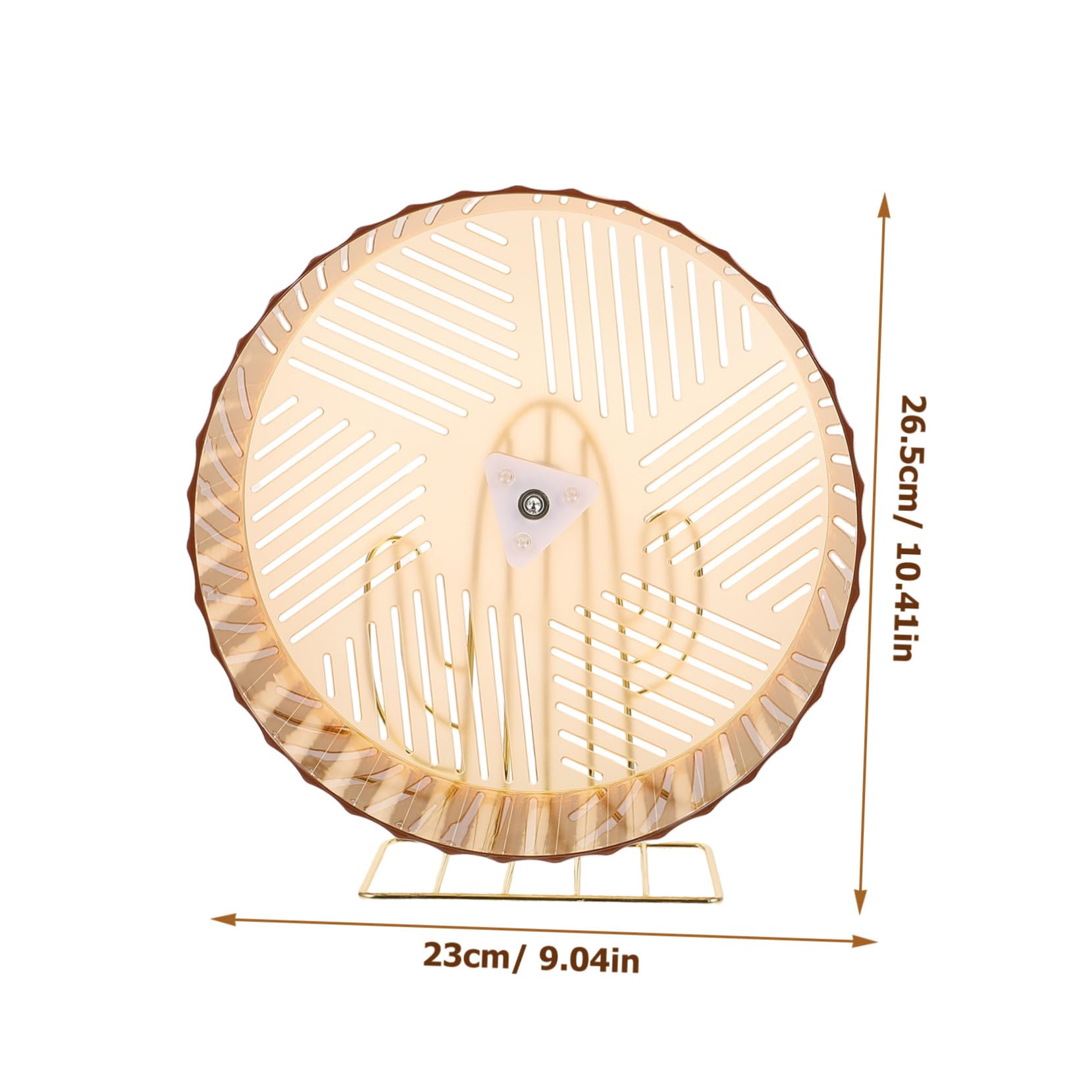 COLLBATH Roue pour Hamster Et Chinchilla Silencieuse Base Accessoire pour Cage à De Fer
