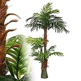 Cycas-Palme Cycuspalme 150 cm ohne Topf künstliche Palme groß Kunstpalme Kunstbaum künstlich wie echt Plastikpflanze