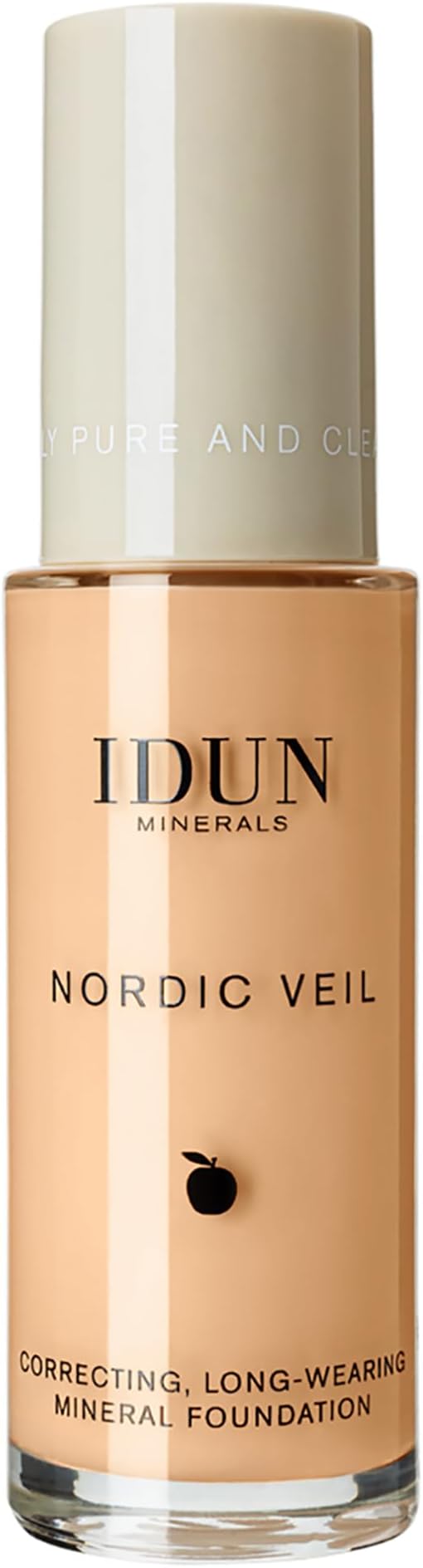 Liquid Nordic Veil Foundation - Full and Poreless Coverage, Long Lasting, Soft Matte Finish - Purified and Safe for Sensitive Skin - 306 Freja - Light Medium Warm - 0.88 oz