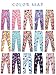 Jxstar kids pants cold white girls candies celebrities khaki play threads clothing Sky Unicorn, 6-7Years/Height-48in (Asian 130)