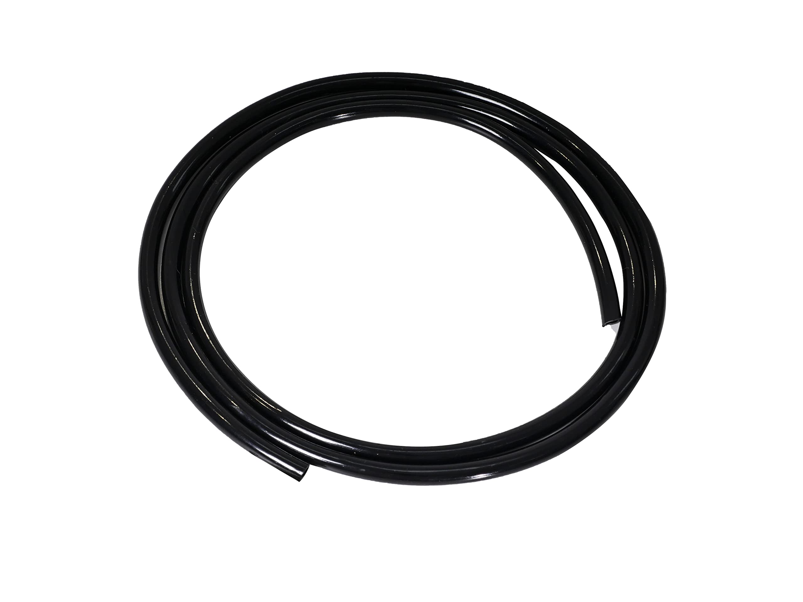 Feelers Black PVC Vinyl Tubing 1/4" ID x 3/8" OD Water Fish Tank Aquarium Air Line Lightweight Hose BPA Free, 32.8 Feet