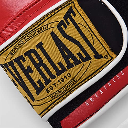Image of Everlast 1910 Boxing Gloves | Advanced Gloves for Men and Women | Hook and Loop with Triple-Layer Foam & Wrist Support for Injury Prevention | Heavy Bag & Speedbag Training