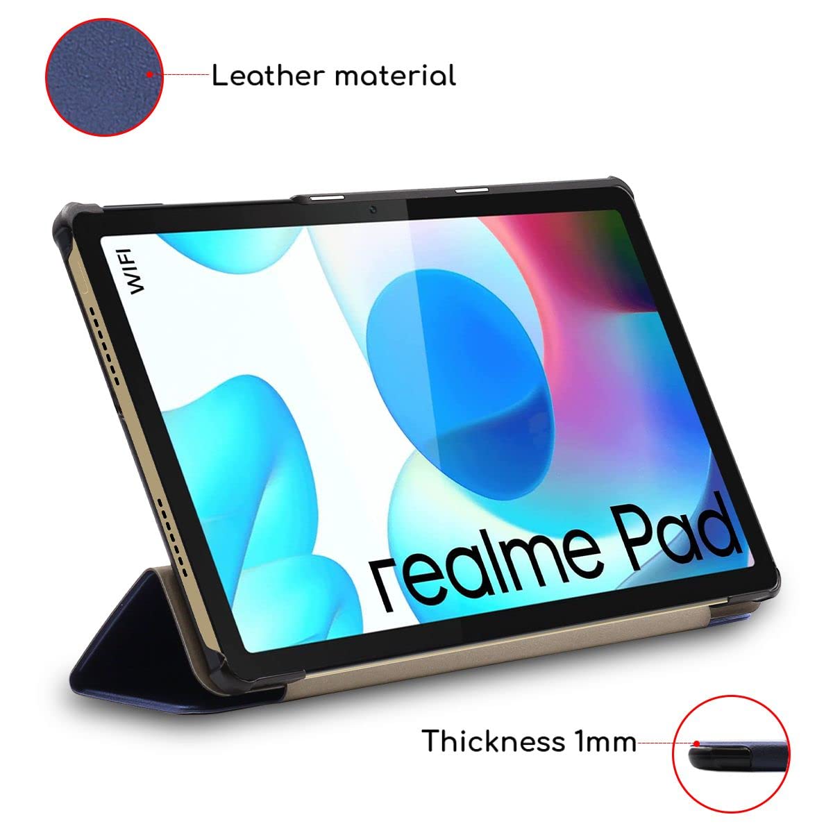 Cover Realme P4 Pro con Zip e Porta Carte - Design Slim Nero