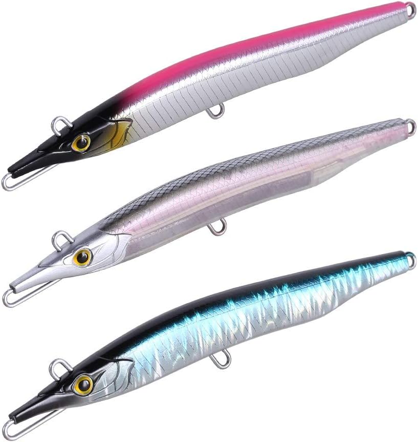 Kingdom Fishing Lure Sinking Pencil Hard Artificial Bait Wobblers 135mm 32g Artificial Game Lure For Seabass, Mackerel, Barracuda