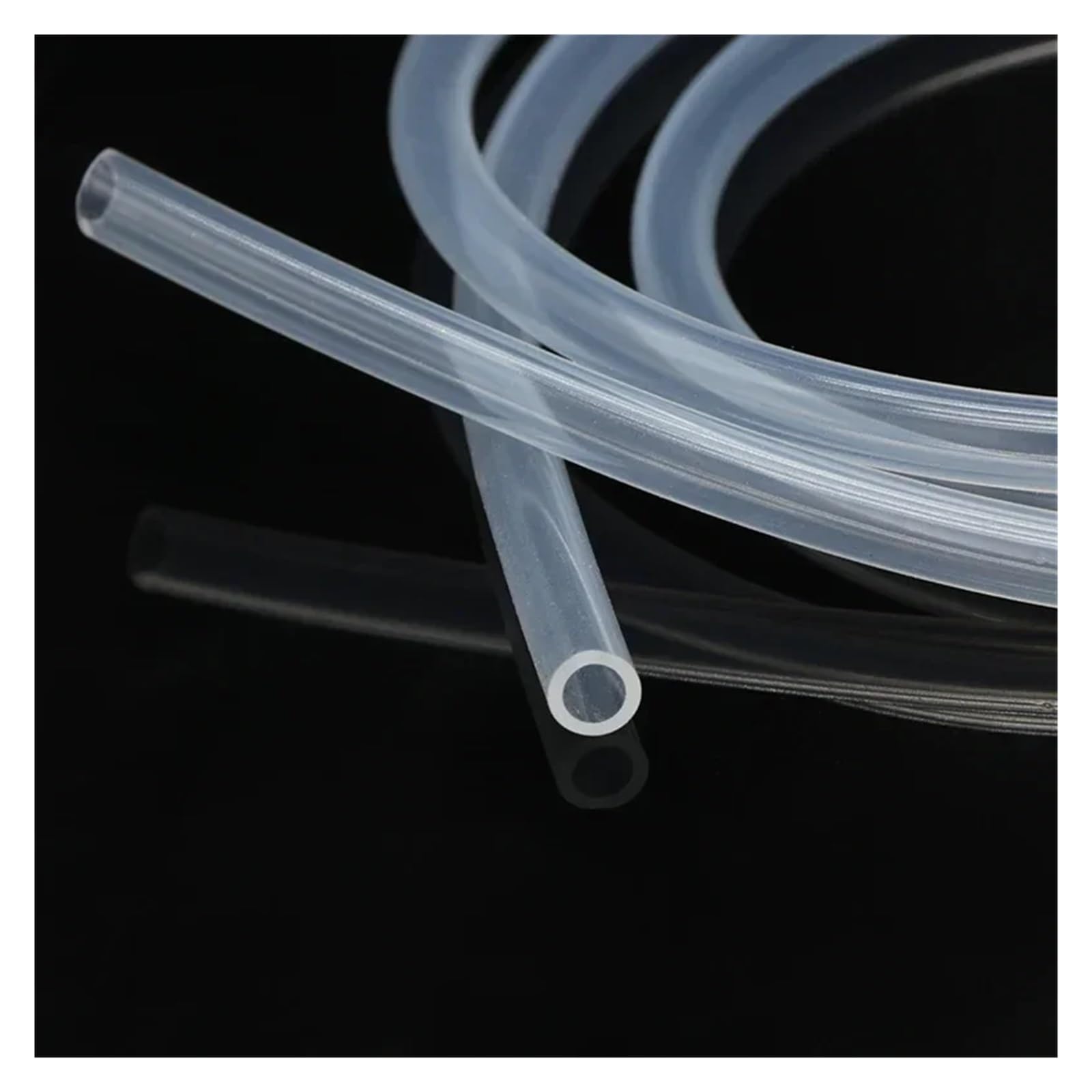 Manguera de silicona transparente de 1/5 m con diámetro interior de 0,5, 1, 2, 3, 4, 5, 6, 7, 8, 9, 10 y 12 mm y diámetro exterior flexible.(5 METERS_ID 12MM X 18MM OD)