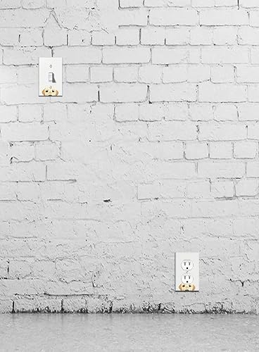 Miniatura 10 de WIRESTER Placa de pared dúplex con tapa de salida - Boston Terrier Dog