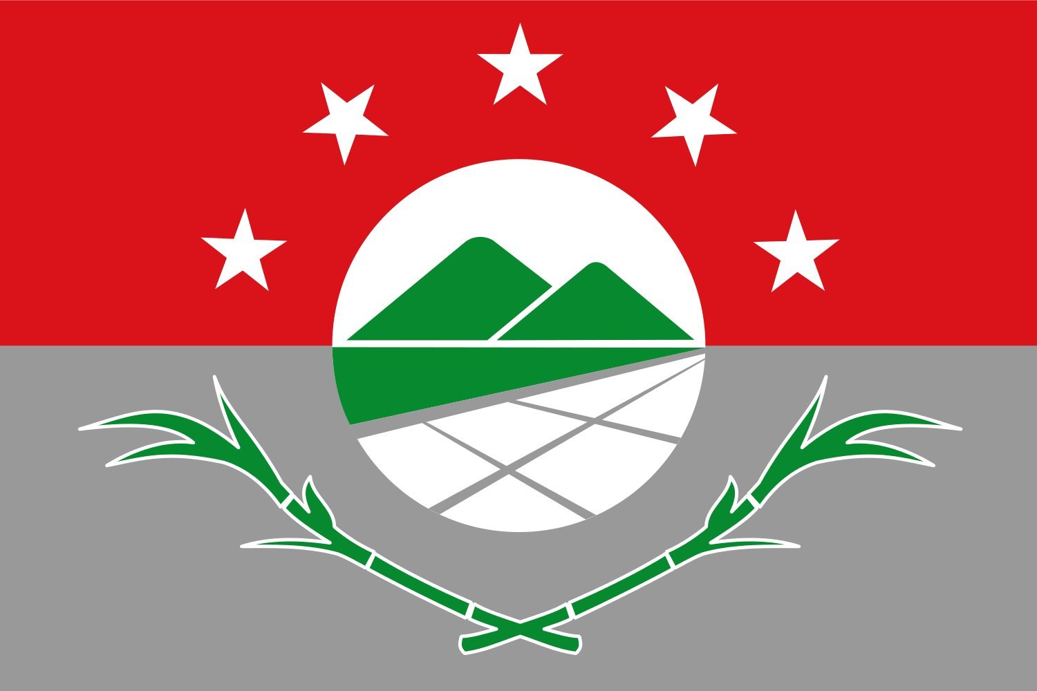 Drapeau Aguadulce Panamá anti-usure au format paysage grand modèle