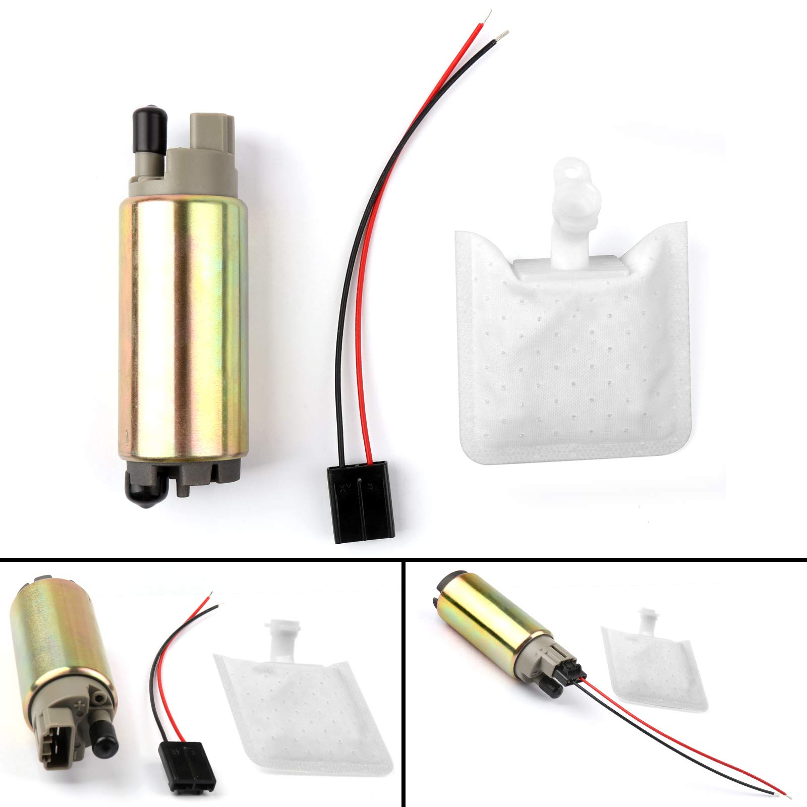 Topteng Pompa del Carburante Adatto per Suzuki AN400 Burgman 400 2003-2006 Adatto per VZ800 Boulevard M50 2005-2017