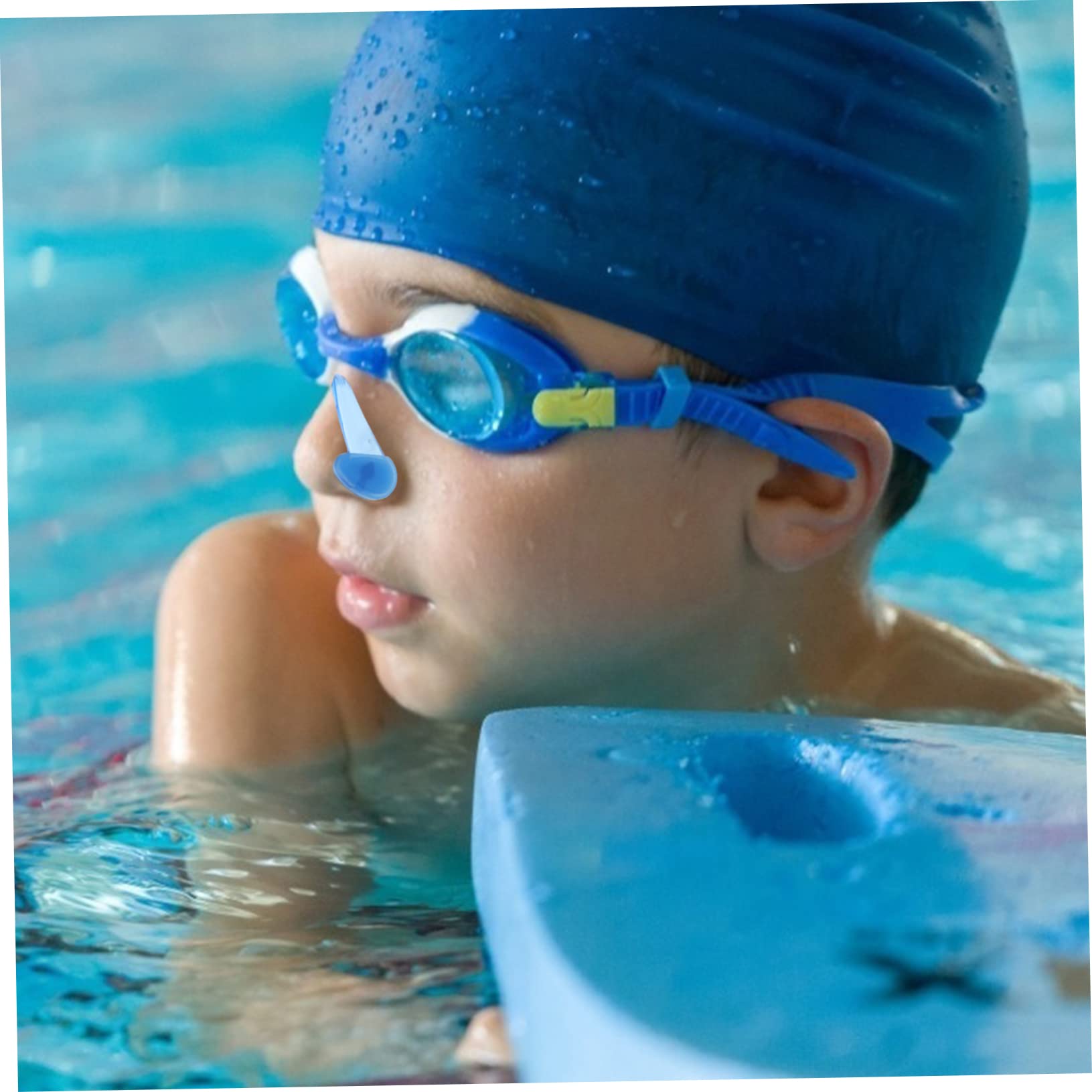 3 Sets Tragbar Für Schwimmbecken Nasenklammer Komfortables Silikon-pc-Design Für Altersgruppen 10 Stück * 3