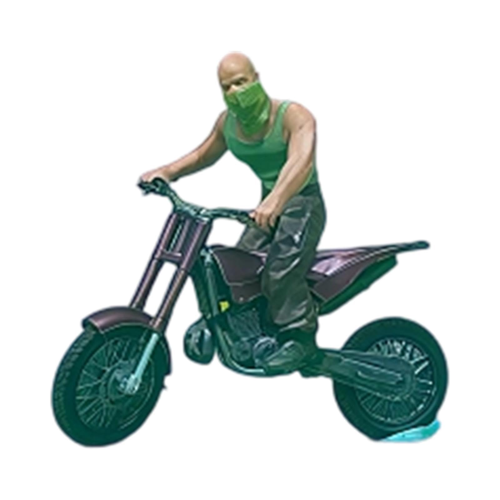 Figurines motards 1/64 en résine de qualité pour collectionneurs exigeants