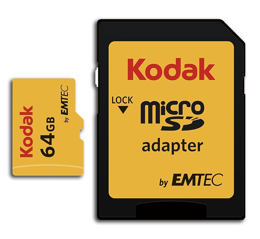 Kodak Sd Card KODAK 128GB UHS-I U3 V30 A1 MicroSDXC Card With