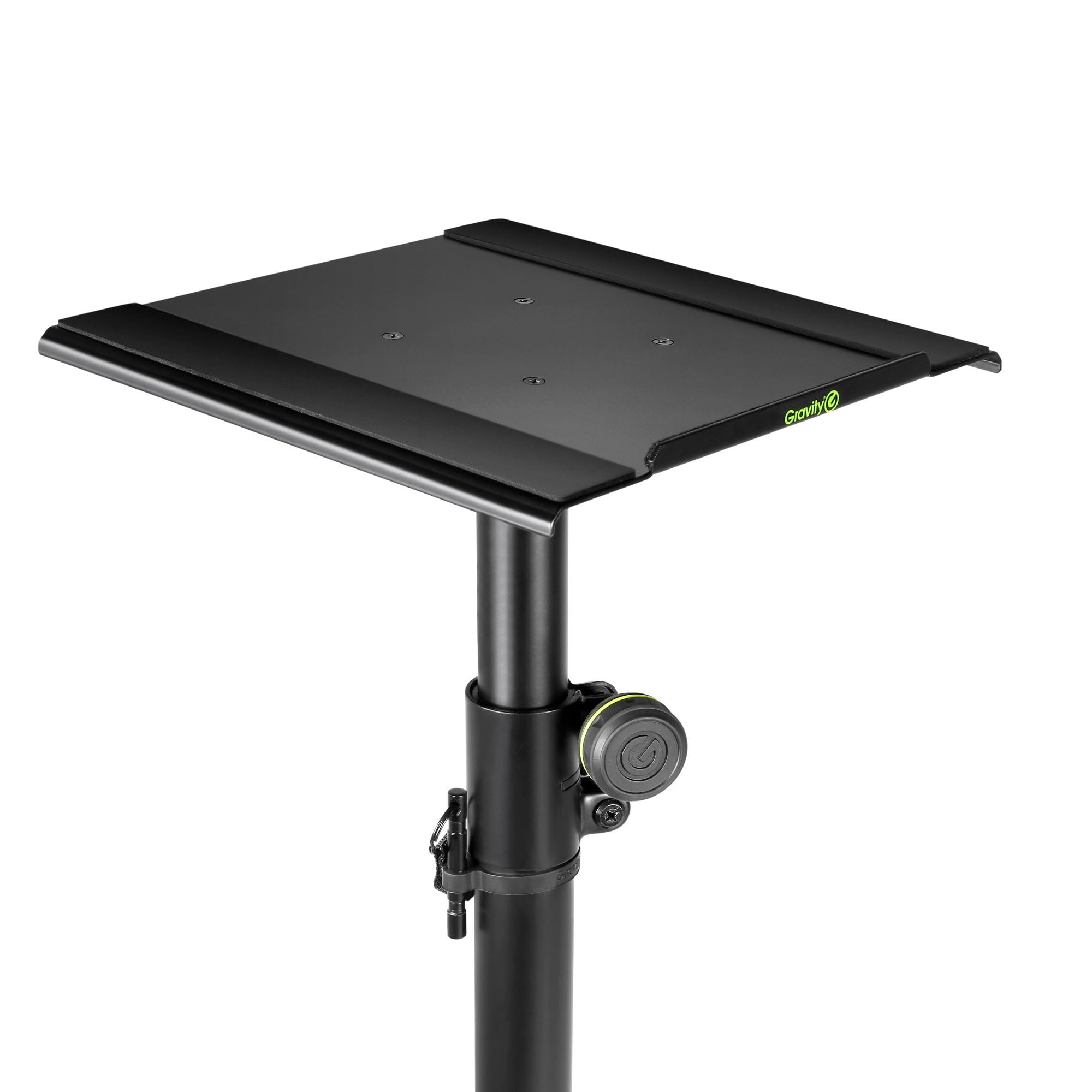 Gravity SP 3202 LR B Studiomonitor-Ständer mit großem runden Sockel