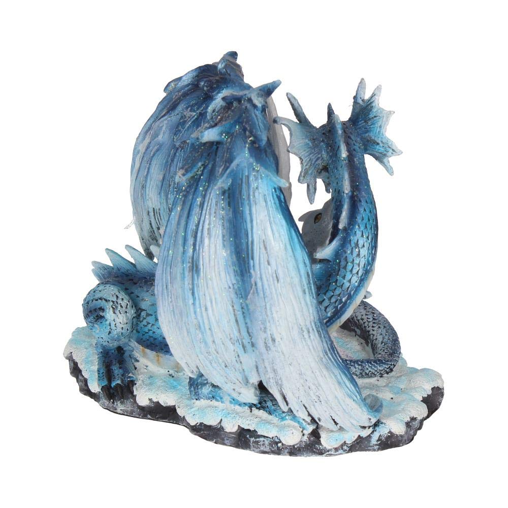 Nemesis Now - Statuetta Mothers Love, 22 cm, Colore: Blu