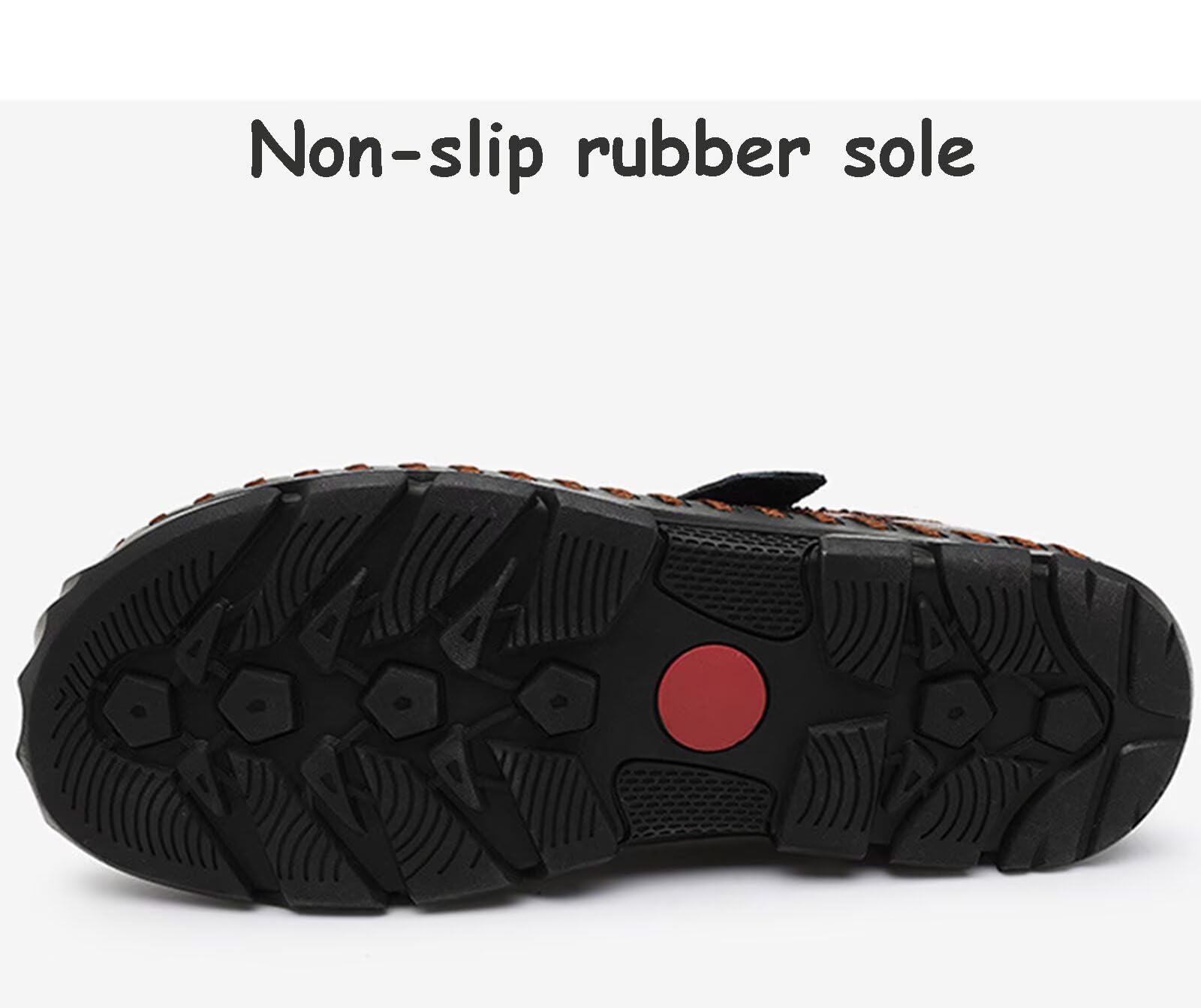 Rivccku Sandalias Deportivas Hombre Verano Sandalia de Senderismo Exterior Antideslizantes Casual Trekking