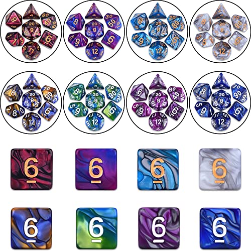 Amiven 7D30C Dnd Dice Sets 30 X 7 (210Pcs) Polyhedral Rpg Dice For Dungeons And Dragons Tabletop Role Playing Adventure Games thumb #1