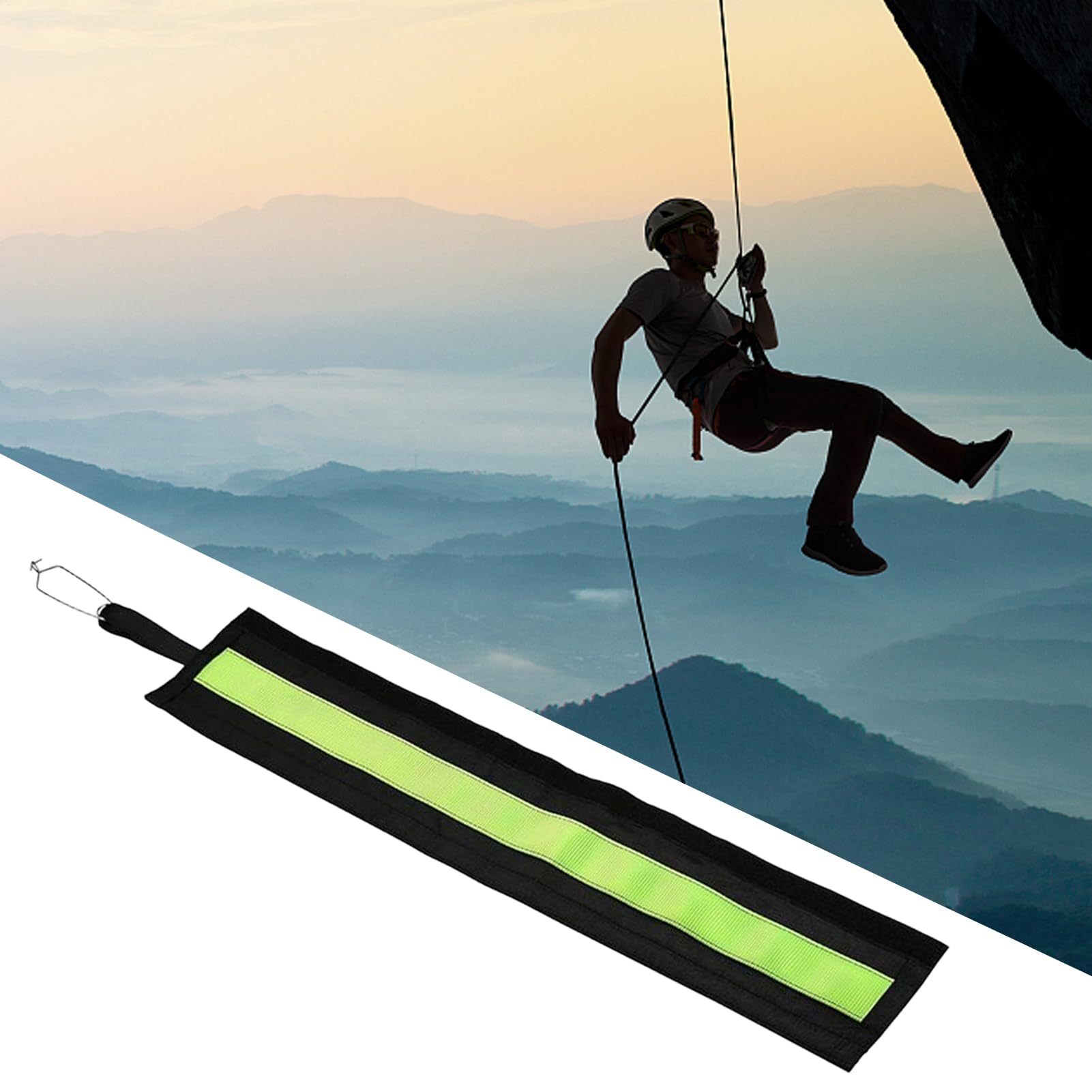 Seilschutz Outdoor Kletterseilschoner Abseil Ausrüstung mit Abriebschutz
