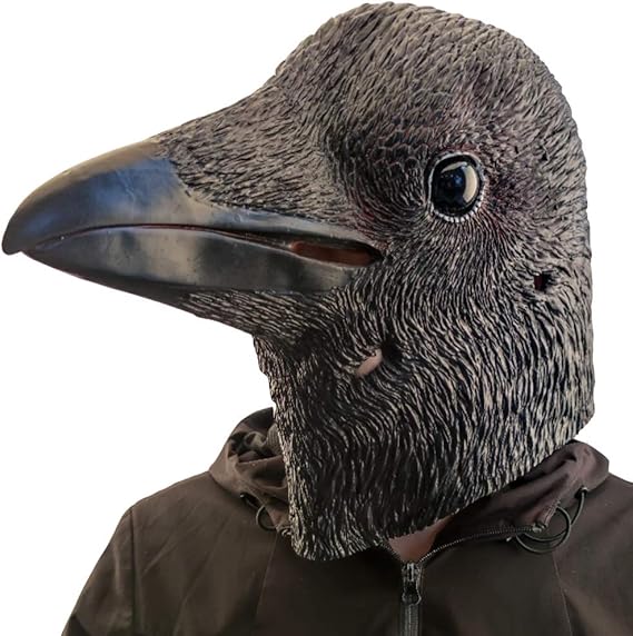 Amazon Co Jp Creepyparty ノベルティ ハロウィン コスチューム パーティー 動物 鳥 顔 マスク カラスブラック ホビー Amazon Co Jp Creepyparty ノベルティ ハロウィン コスチューム パーティー 動物 鳥 顔 マスク カラスブラック ホビー