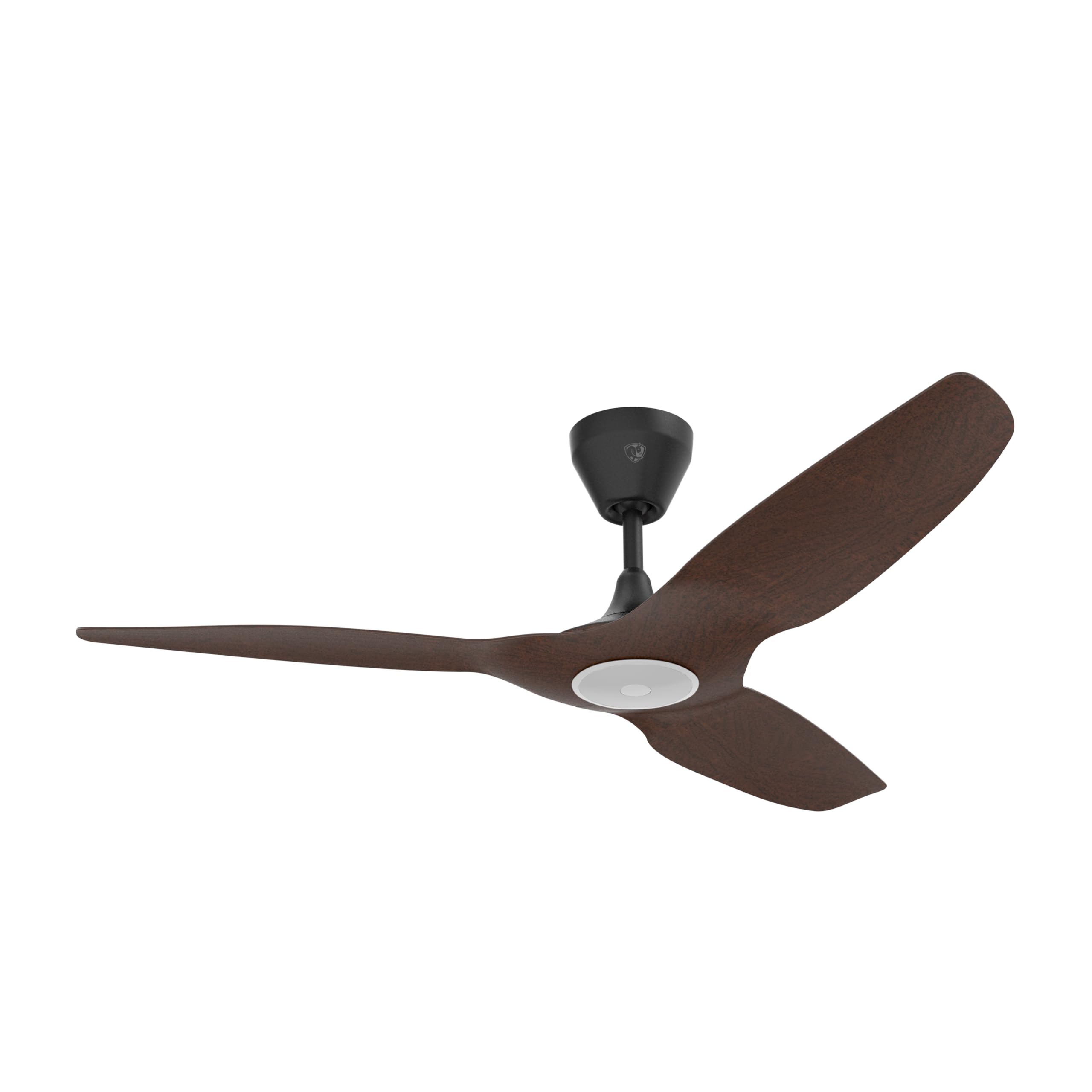 Big Ass Fans – Haiku L, Smart Ceiling Fan – Energy Efficient Cooling for Home, Bedroom, Office, Living Space, and More – 16 Lighting Settings with 7 Speed Settings – 52” - Cocoa/Black