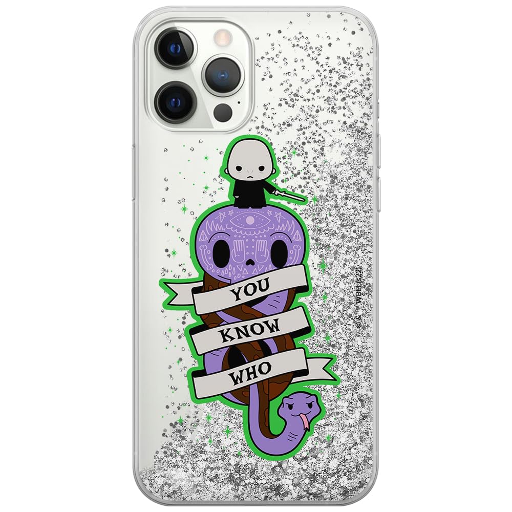 ERT GROUP mobile phone case for Apple Iphone 12/12 PRO original and officially Licensed Harry Potter pattern Harry Potter 243 optimally adapted to the mobile phone, with glitter overflow effect