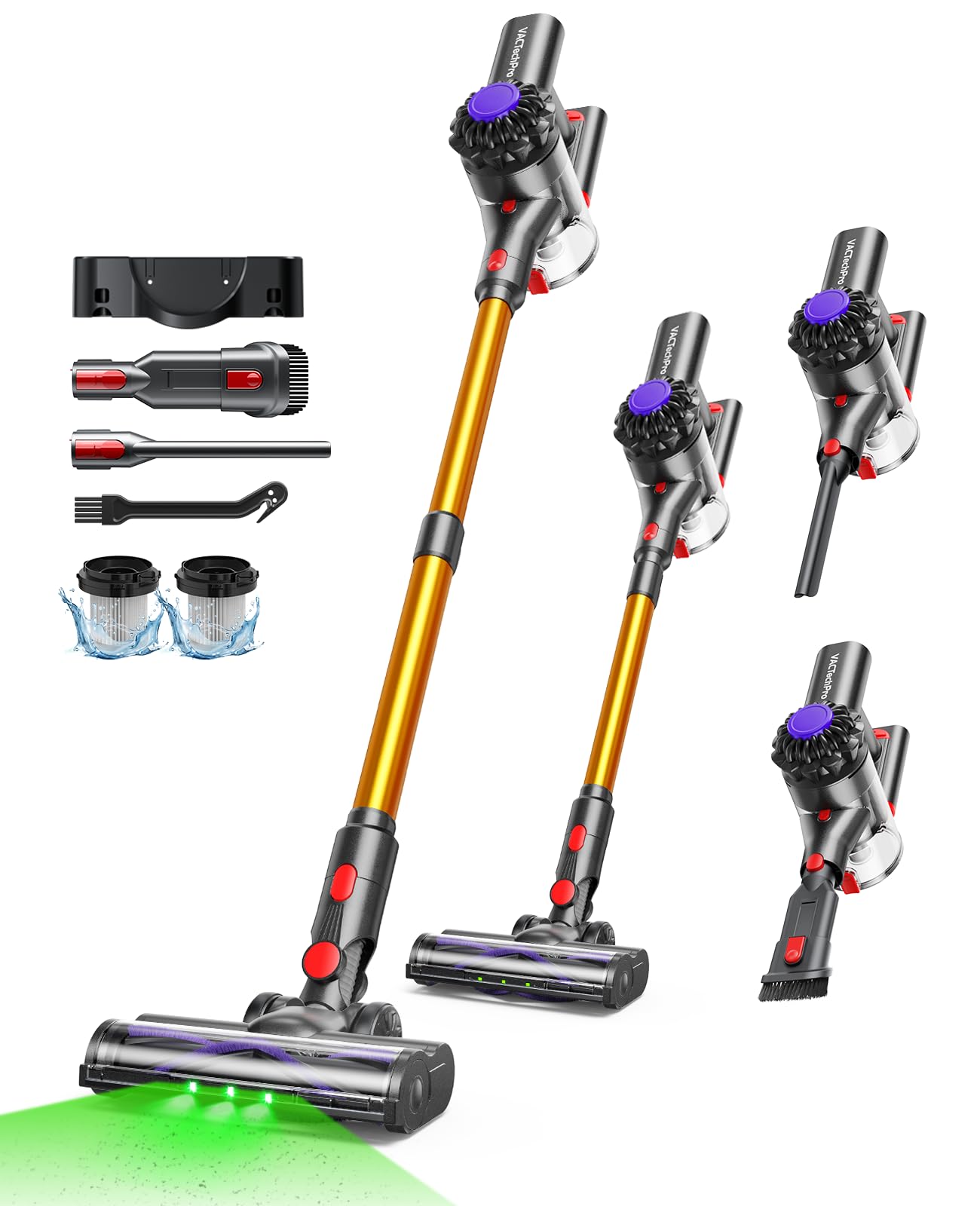 Aspiradora VACTechPro: Potencia y Versatilidad Sin Cables