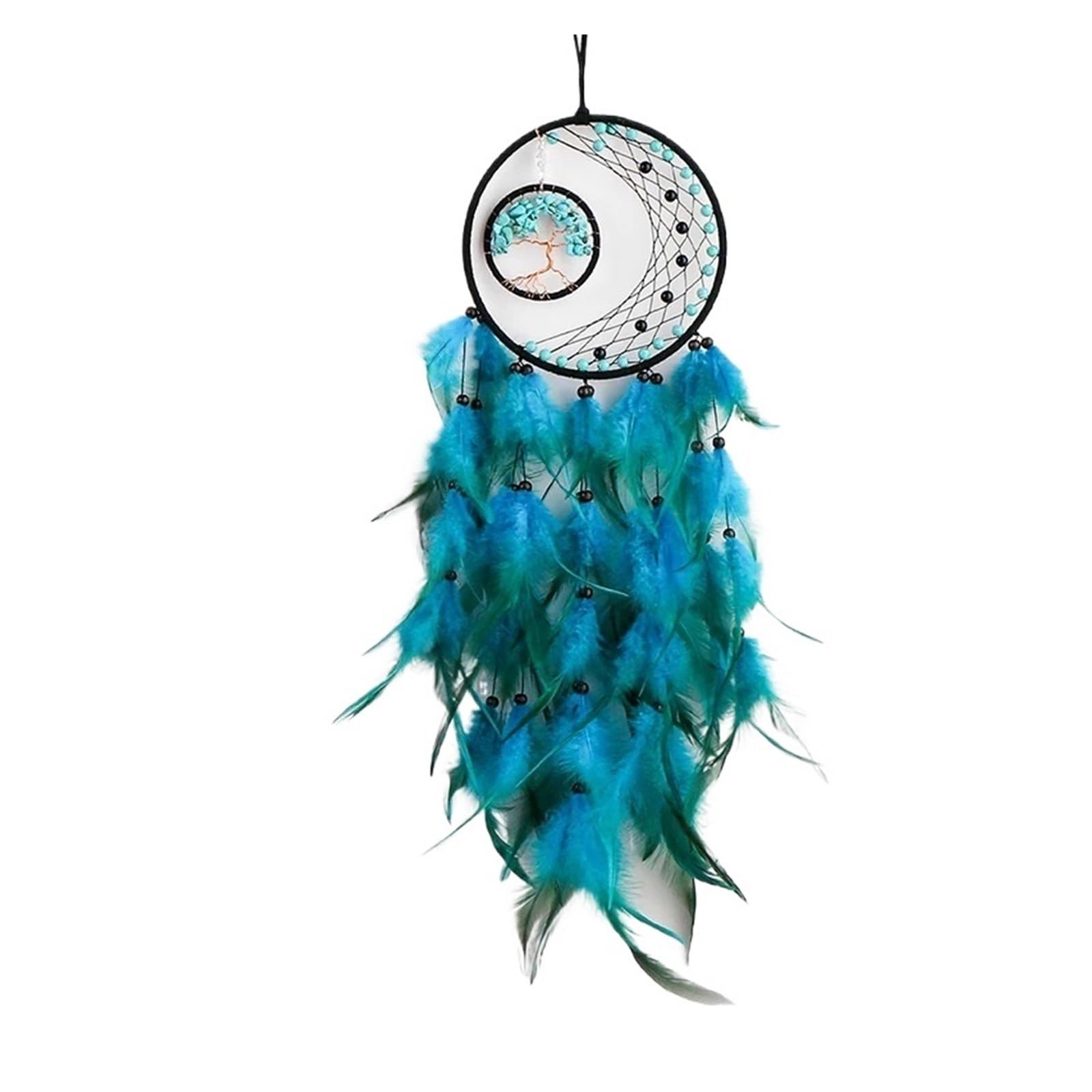 Dream Catcher Dream Catcher Home Decoration Feather Art Creative Hanging(A)