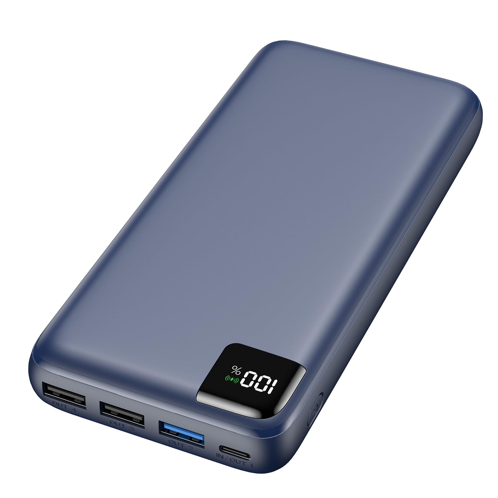 A ADDTOP Power Bank 20000 mAh - 22.5 W Quick Charge Function Small Power Bank - Battery Pack External Mobile Phone Batteries with USB C PD QC Portable Charger with 4 Outputs for Phone Tablet