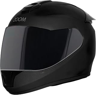 Steelbird SBH-62 Zoom Reflector ISI Certified Full Face Helmet for Men and Women Motorbike Helmet Price In India