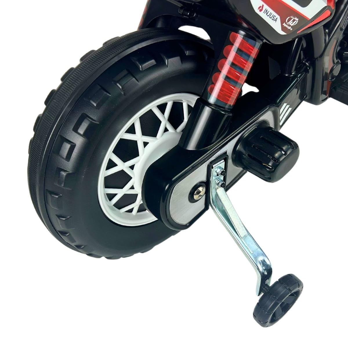 INJUSA Thunder MAX VX 12V Moto Eléctrica Niños 3-6 Años 5-6 km/h Roja