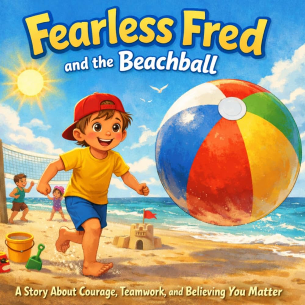 Fearless Fred and the Beachball: A Story About Courage, Teamwork and Believing You Matter