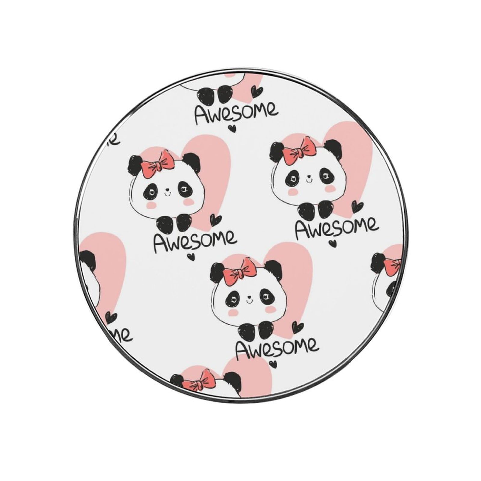 Panda Alloy Fridge Magnet For Office Cabinet Refrigerator Whiteboard Photo