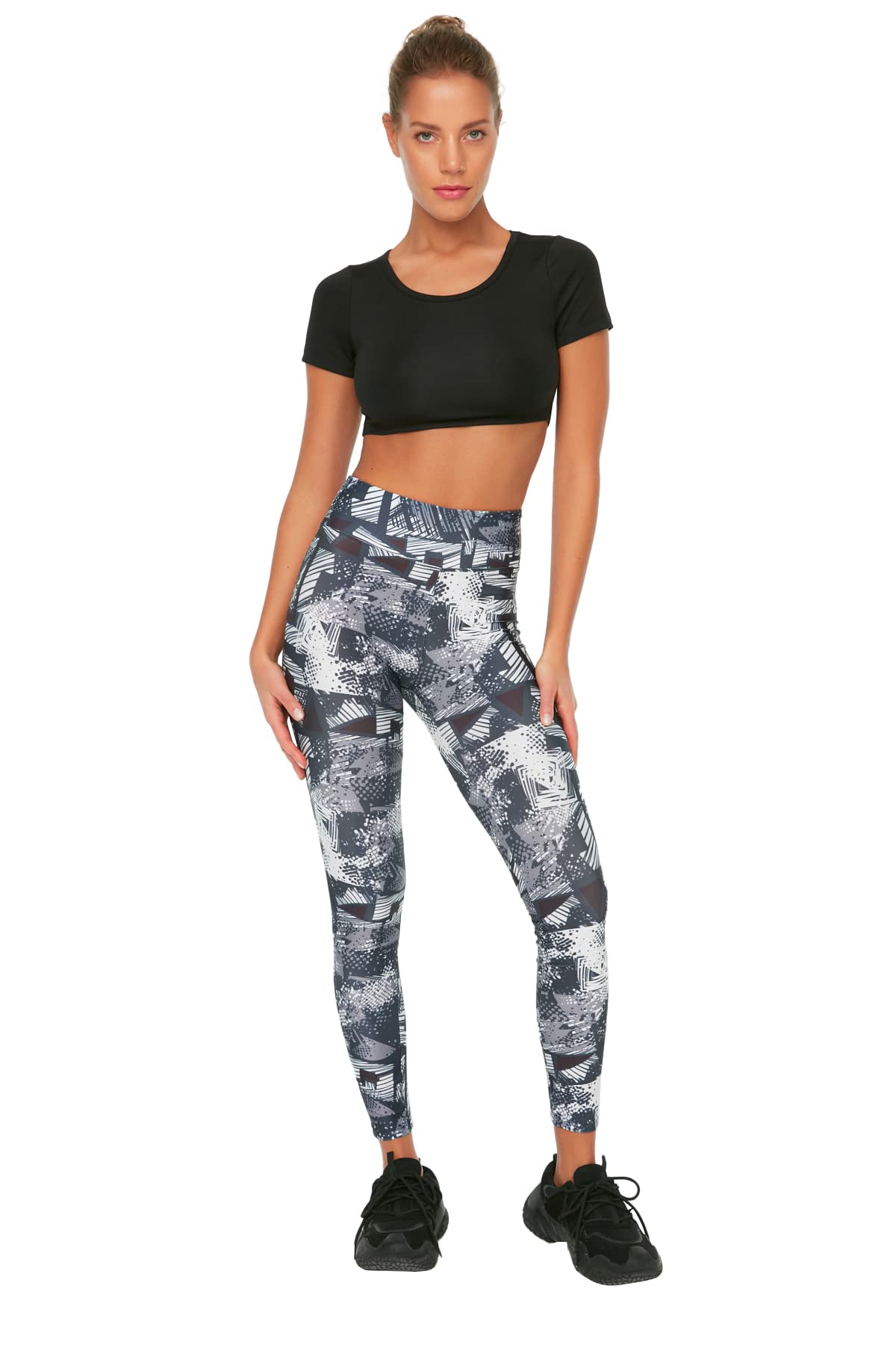 Trendyol Women Sportswear High Waist Skinny fit Full size Sport Leggings