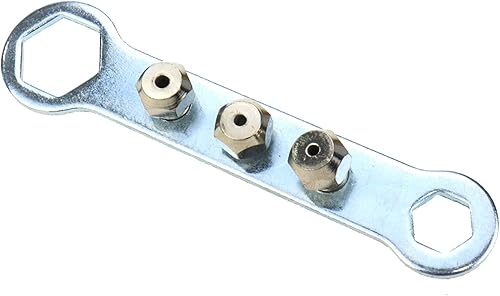 Miniatura 4 de Bitray Adaptador de taladro eléctrico para pistola de remache, vástago hexagonal de 1/4 pulgadas, adaptador de taladro de tuerca de remache ciego,