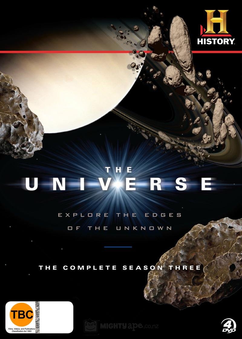 The Universe Temporada 3 en DVD la serie documental completa del cosmos en español