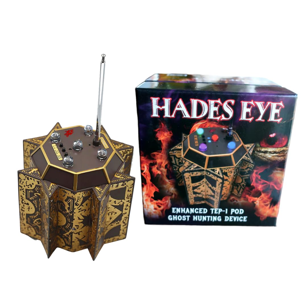 Hades’ Eye TEP POD REM Ghost Hunting Detector | Compact Rechargeable Paranormal Proximity Sensor & ATDD Temp Monitor