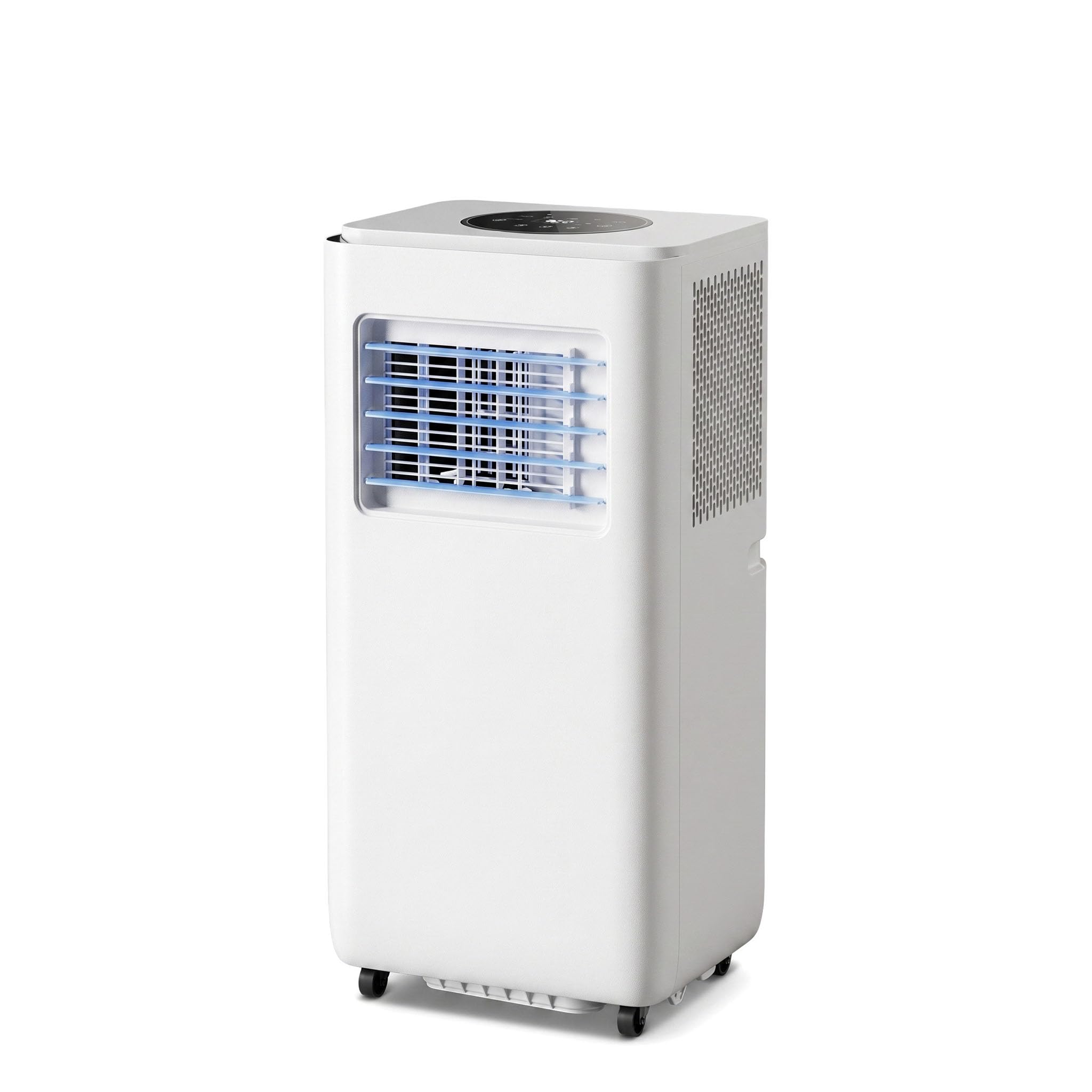 Przenośny klimatyzator 14000BTU z zestawem instalacyjnym, niskoenergetyczny, 2 prędkości, timer 24 h, cyfrowy wyświetlacz do domu, dużego pokoju