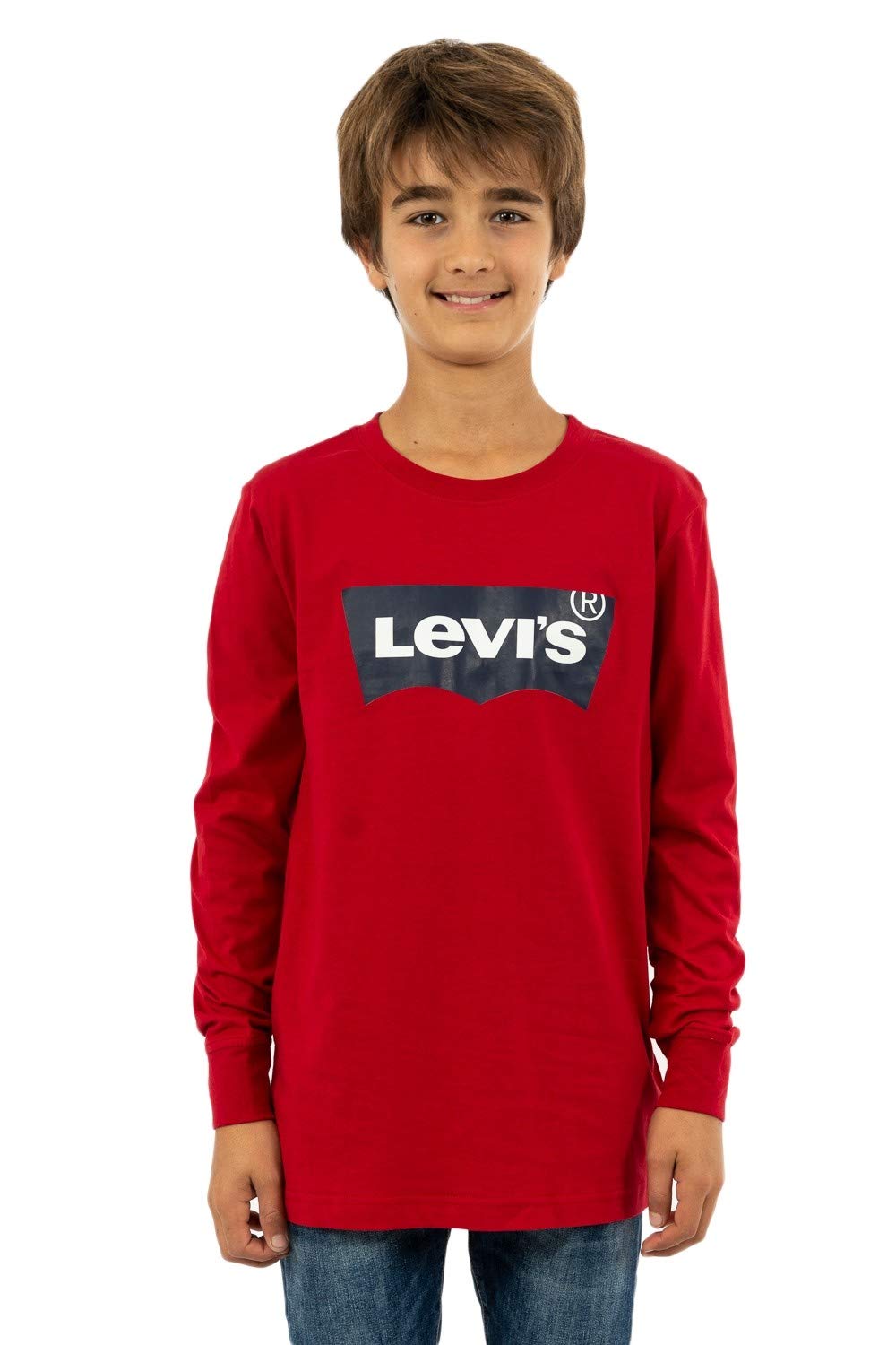 Levi's Lvb L/S Batwing tee Camiseta para Niños